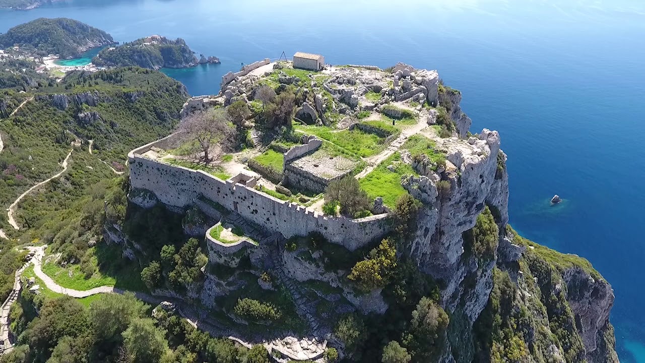 Angelokastro Fortress